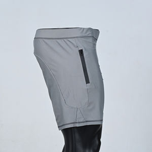 Pantalones cortos para correr con bolsillos laterales, ligeros, de secado rápido, que absorben la humedad, transpirables, para entrenamiento, gimnasio, venta al por mayor - Product Image 6