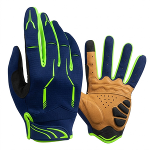 Motocross Dirt <b>Bike</b> Racing Gloves Full <b>Finger</b> Mountain <b>Bike</b> Sublimated Print Motocross Gloves Wholesale Price - Product Image 4