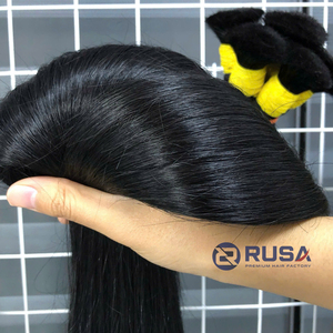 Extensiones de cabello liso vietnamitas al por mayor, textura y longitud de cabello personalizadas, de 10 a 34 pulgadas, alta calidad de fábrica. - Product Image 2