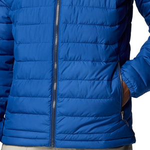 Veste d'hiver personnalisée pour homme, coupe-vent légère et décontractée, style streetwear, avec fermeture éclair et rembourrage chaud, OEM ODM Vente en gros - Product Image 3