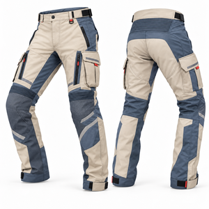 Pantalon de cyclisme pour adultes, imperméable, coupe-vent, respirant, anti-UV, pantalon de vélo pour l'extérieur avec protections en PU - Product Image 2