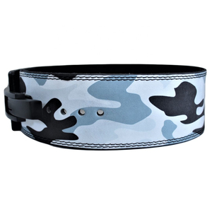 Ceinture de musculation premium 10 mm pour l'entraînement de force intensif, le soutien des squats et l'amélioration des performances des soulevés de terre - Product Image 2