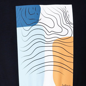 Prix de gros – Haut tendance léger à séchage rapide en coton de haute qualité, confortable, respirant, avec logo personnalisé imprimé pour hommes - Product Image 5