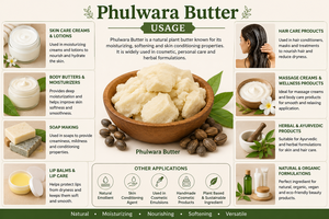 Best Quality Phulwara <b>Butter</b> Nature Lightening for Cosmetic Use With Customized Packing From Indian Exporter and Manufacturer - Product Image 2