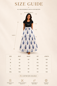 Falda Larga Bohemia de Algodón con Estampado Floral Mediterráneo, Estilo Griego, de Secado Rápido, para Mujer, Ideal para la Playa o Resort - Product Image 2