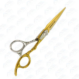 กรรไกรช่างตัดผมสแตนเลสคมเครื่องมือความงามเครื่องมือดูแลความงามกรรไกรตัดตรงขอบแบบมืออาชีพ - Product Image 4