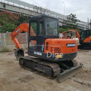 Miniexcavadora Usada de Alta Calidad en Buen Estado, Popular en Corea, de Segunda Mano, 5.5T, Doosan DH55, Excavadora de Orugas dh60-7 dx60 - Product Image 6