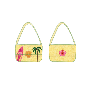 Bolso de Hombro Estilo Vintage con Correa Única y Diseño de Flor de Lis – Bolso Hecho a Mano con Cuentas Personalizado con el Último Diseño - Product Image 5