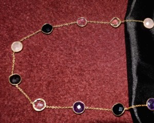 925 Sterling Silver Gemstone <b>Statement</b> <b>Necklace</b> for women & Unisex Elegant <b>Necklace</b> For daily Wear - Product Image 6