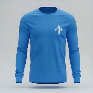 Camiseta de Manga Larga para Hombre, Talla Grande, Personalizada, de Alta Calidad, Cuello Redondo, 100% Algodón, Estilo Casual, Bajo Demanda, RIVIAN ATLANTIC 2026 - Product Image 2