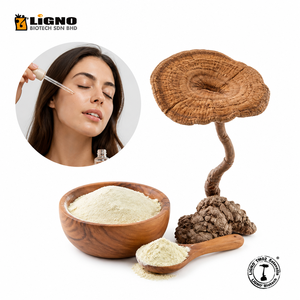 LiGNO TM02 ® Extracto de Hongo Leche de Tigre - Ingrediente Cosmético Natural para Hidratación y Cuidado de la Piel Sensible - Product Image 1