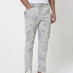 Pantalon de jogging ample et décontracté en coton pour homme, style streetwear, coupe évasée, effet délavé, pantalon homme effet acide - Product Image 4