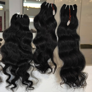 12A Grade Top Qualité Un Donneur Cheveux Pas De Traitement À La Vapeur Renforcé Trame 7A Vague Lâche Extension De Cheveux Indiens - Product Image 1