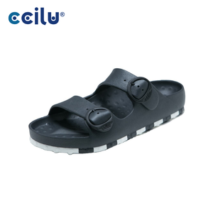 Eco Friendly Shoes Vegan Odor Control Anti Lightweight Bath Ergonomic Buckle Strap Home Slippers With Arch <b>Support</b> Jg01 - Product Image 1
