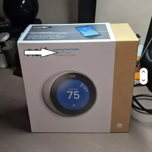 Termostato Inteligente Nest T3007ES de Tercera Generación, Nuevo y Auténtico - Product Image 1