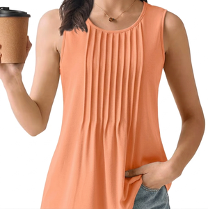 Ostriya Intl – Débardeurs pour femmes à prix abordable, taille personnalisée, tricotés, écologiques, respirants, broderie 3D, coupe classique, service OEM - Product Image 1
