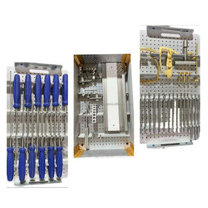 Conjunto de instrumentos para reconstrucción de rodilla por artroscopia ACL/PCL para procedimientos quirúrgicos óseos de la articulación de la cadera - Product Image 1