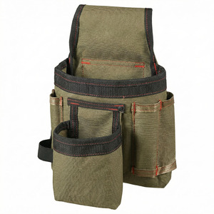 Professional Framer Tool <b>Belt</b> With Suspender Adjustable Multi Pocket Tool Harness For Electrician <b>Work</b> - Product Image 3