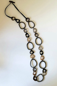 Collier de mode pour femme en corne de buffle, fait main, de qualité supérieure, écologique, idéal pour les mariages, par Perfect Enterprises, Inde - Product Image 2