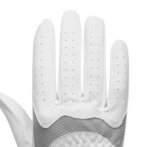 Men's High Custom Cabretta Leather Golf <b>Gloves</b> Breathable All-Weather Hand Grips Quick Drying Right Hand Use Sports Outdoor - Product Image 4