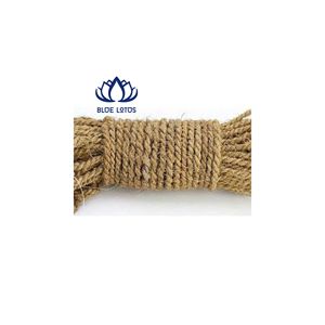 Corde en fibre de coco écologique Blue Lotus de haute qualité |   Corde en fibre naturelle durable, fil brut, grande taille disponible - Product Image 1