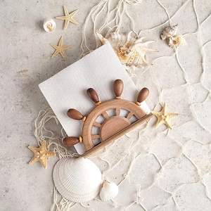 ที่วางกระดาษทิชชูรูปพวงมาลัยเรือ ที่ใส่กระดาษเช็ดปากสไตล์วินเทจ อเนกประสงค์ ทนทาน ทั้งแบบเรียบง่ายและทันสมัย - Product Image 3