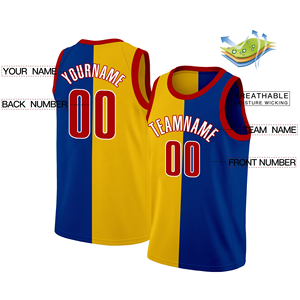 Camiseta de Baloncesto Personalizada para Hombre, Sublimada, Transpirable, 100% Poliéster, Malla sin Costuras - Product Image 2