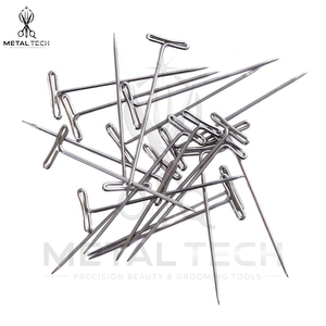 Ultimate Hair <b>Extension</b> Kit Straight, T-Pins, Bent, and Curved Needles Comprehensive Tool Set for Professional Wig Stylists - Product Image 5