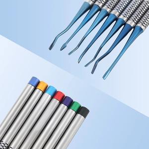 Herramientas de extracción dental de acero inoxidable, instrumento para implantes, juego de elevadores dentales para extracción de raíces - Product Image 4