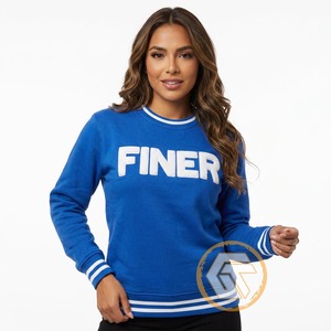 เสื้อสเวตเชิ้ตคอกลมปักลายตามสั่งสำหรับผู้หญิง Zeta Phi Beta สำหรับฤดูใบไม้ร่วง/ฤดูหนาว ผลิตจากผ้าฝ้าย ขายส่ง - Product Image 4