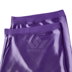 Maillot de football violet pour homme à manches courtes en maille respirante, polyester anti-humidité, coupe classique, uniforme de football personnalisé pour équipe - Product Image 4