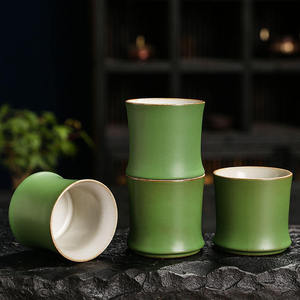 Daystar Trade Eco-Friendly Asian Zen Bamboo Kung Fu <b>Tea</b> <b>Set</b> with Green <b>Tea</b> <b>Cup</b> and Saucer-Home Landscape Design - Product Image 3