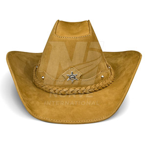 Chapeau de cowboy de style classique haut de gamme, conçu pour les activités de plein air et le confort quotidien. - Product Image 4