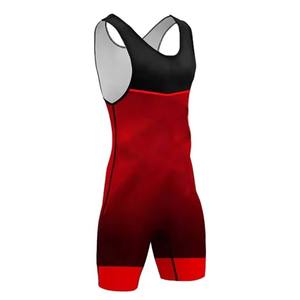 Blue Camouflage Wrestling Singlet For <b>Boys</b> Quick Dry Fitted One-Piece Martial Arts Wear With American Flag Logo Men MMA Singlets - Product Image 5