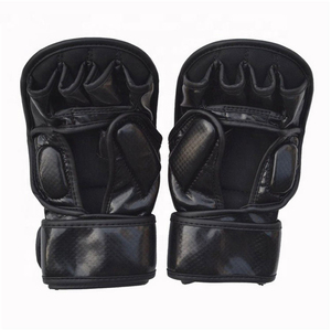 Gants de MMA personnalisables de haute qualité pour le grappling et la lutte, gants professionnels en cuir synthétique avec logo personnalisé, différentes tailles - Product Image 2