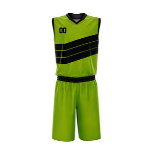 Custom Design Sublimated Basketball Uniforms Sets Breathable Quick Dry Unisex Jersey Shorts Team Sports Training Wear Custom - Product Image 1