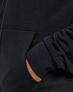 [Dollar] High Demand Custom Logo Men’s <b>Zip</b> Up Hoodie Wholesale Lightweight Adjustable Drawcord <b>Hooded</b> Sweatshirt Comfortable - Product Image 5