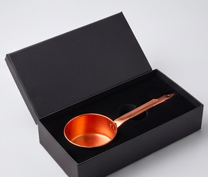 Polished Bronze Aluminum Alloy Sauce <b>Pans</b> Aluminum Alloy Handle Modern Luxury Design For Home Hotel Restaurant Use - Product Image 6