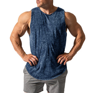 PASUXI Gilet d'été personnalisé en tricot décontracté à manches courtes pour hommes, respirant, écologique, pour le sport et l'entraînement - Product Image 5