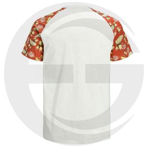 Anti-Pilling Caractéristique Lavée à L'acide Sublimation T Chemise Pour Hommes Personnalisé logo hommes occasionnels t-shirt O Cou Hommes de Haute Qualité t-shirt - Product Image 2
