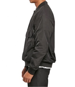 Chaqueta Clásica Estilo Bomber, Cortavientos con Cuello Alto, para Gimnasio, Entrenamiento, Running, Ropa Deportiva Exterior, Chaqueta Anorak para Hombre - Product Image 5