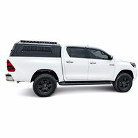 Toldo para Amarok 4x4 con Puertas Laterales con Cerradura, Equipo de Trabajo de Aluminio