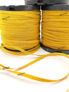 Gold Braided Cord Sparkle <b>Elastic</b> Stretch Band for Sewing, Crafts & Garments - Product Image 5