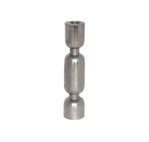 Vase contemporain en aluminium avec détails creux élégants pour des arrangements floraux décoratifs - Product Image 6