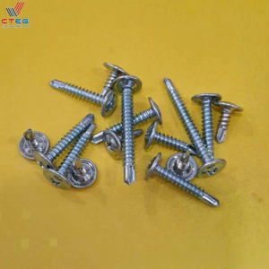 Tornillo Autorroscante de Cabeza de Alas con Arandela Grande M5x25 para Fijación de Láminas Delgadas de Acero - Product Image 3