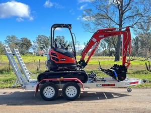 มอเตอร์ HYDAC สำหรับรถขุดขนาดเล็ก U10 5 Zero Tail Swing ที่ทรงพลัง - อุปกรณ์เคลื่อนย้ายดินขนาดกะทัดรัดสำหรับผู้รับเหมาและผู้สร้างงาน - Product Image 1