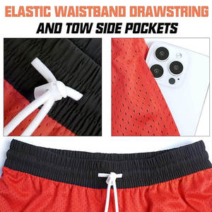 Men Gym Shorts Lightweight Breathable Workout Training Activewear Bottoms for Fitness Exercise Running and Sports - Product Image 4