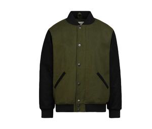 Chaqueta universitaria de béisbol de otoño e invierno Vintage para hombre personalizada de alta calidad, chaqueta de lana con bordado para hombre - Product Image 1