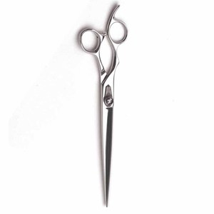 Tijeras de Peluquería Canina de Alta Calidad, con Acabado Espejo, Afiladas, Curvas, Ligeras, para Diestros - Product Image 2