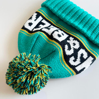 Bonnet en tricot avec pompon, style décontracté, unisexe, accessoire de mode pour l'extérieur, 56-58 cm